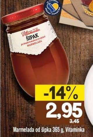 Marmelada od šipka 365 g, Vitaminka