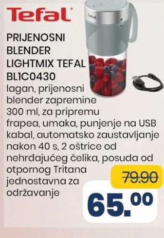 PRIJENOSNI BLENDER LIGHTMIX TEFAL BLIC0430