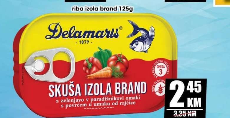 Delamaris SKUŠA IZOLA BRAND