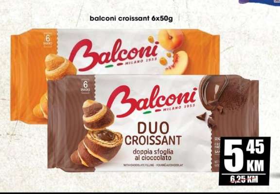 Balconi Croissant 6x50g