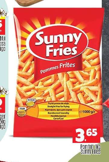 Pomfrit 1kg Sunny Fries