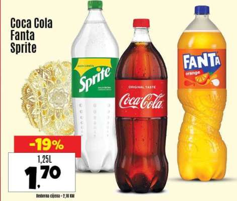 Coca Cola, Fanta, Sprite