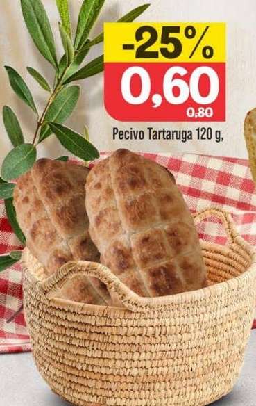 Pecivo Tartaruga 120 g