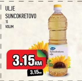 SUNCOKRETOVO ULJE