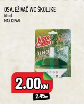 Osvježivač WC školjke