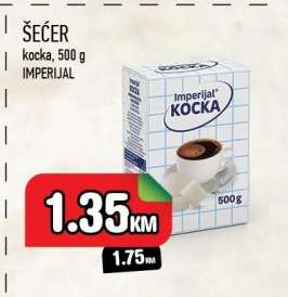 ŠEĆER KOCKA