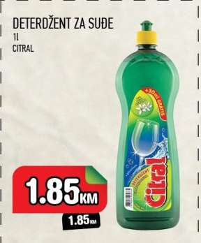 Detergent za suđe Citral