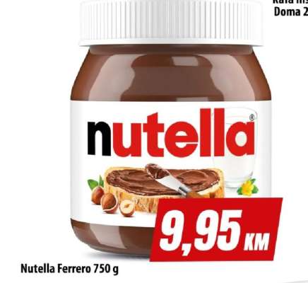 Nutella Ferrero 750 g