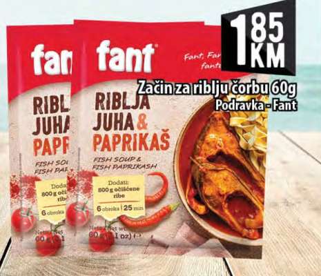 Začin za riblju čorbu 60g