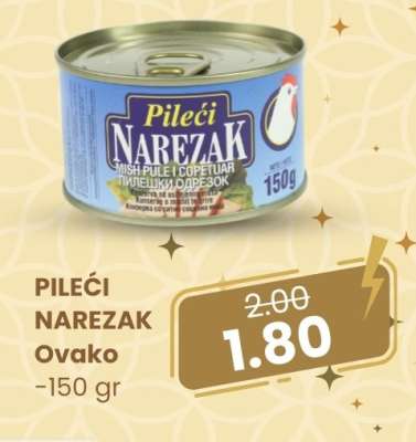 PILEĆI NAREZAK Ovako