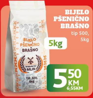 BIJELO PŠENIČNO BRAŠNO