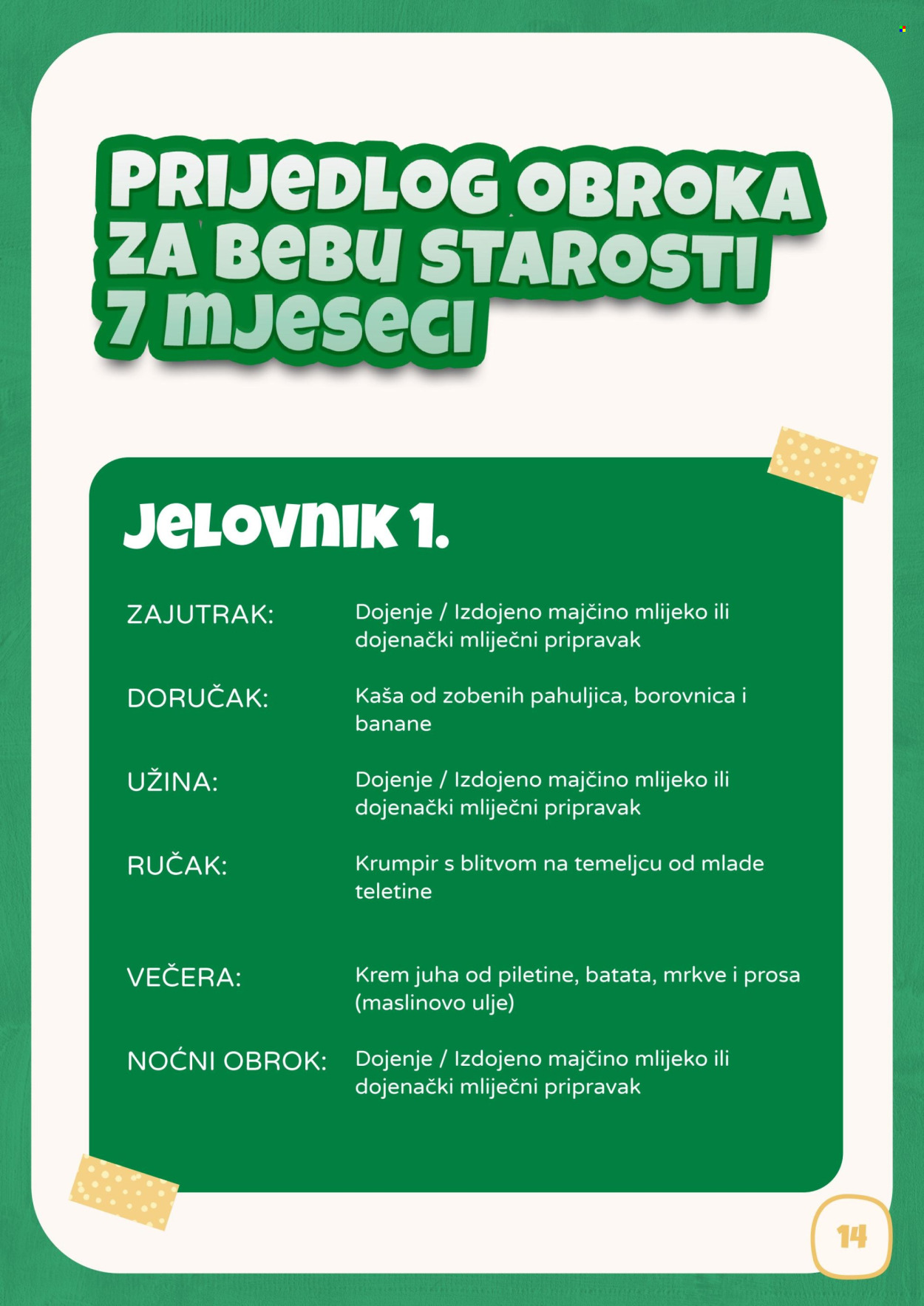 Bingo katalog. Stranica 1