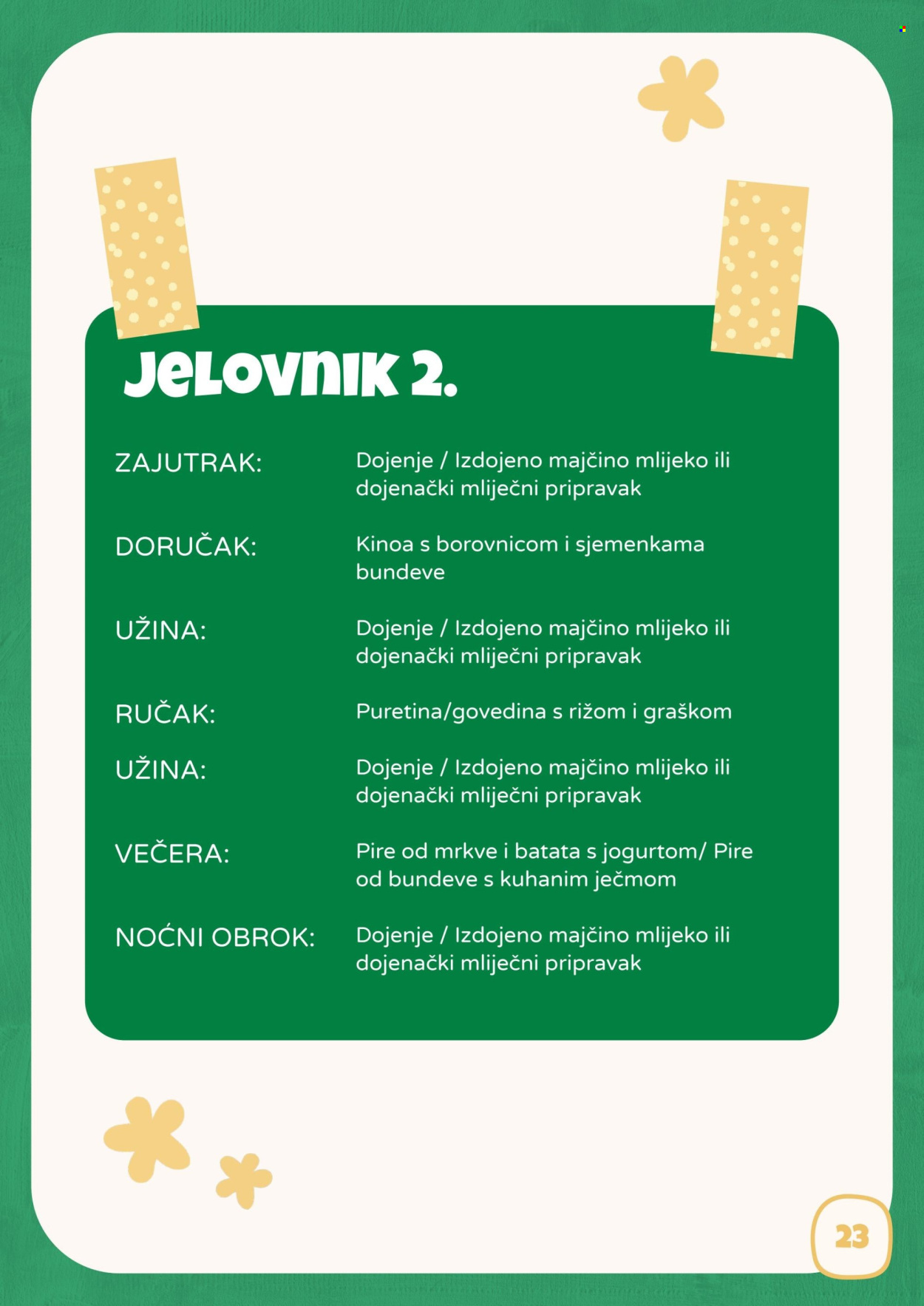 Bingo katalog. Stranica 1