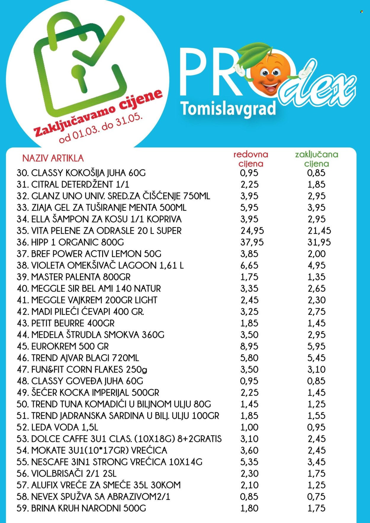 Prodex katalog - 01.03.2025. - 31.05.2025.. Stranica 1