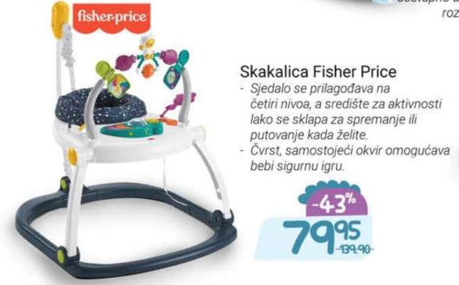 Skakalica Fisher Price