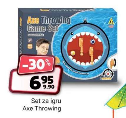 Set za igru Axe Throwing