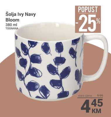 Šolja Ivy Navy Bloom