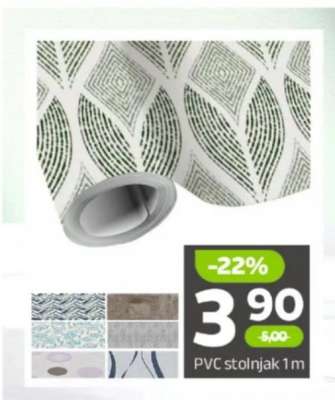 PVC stolnjak 1 m