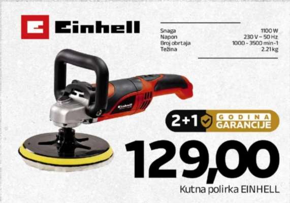 Kutna polirka EINHELL