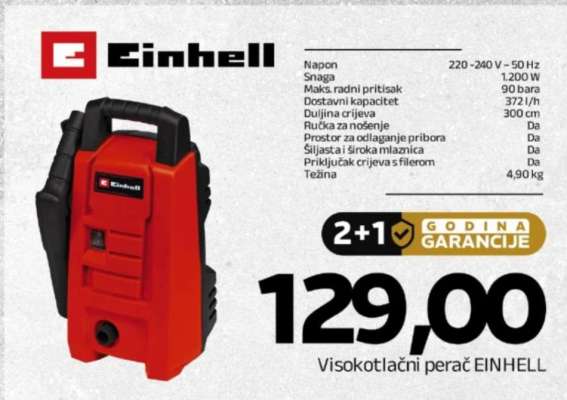 Visokotlačni perač EINHELL