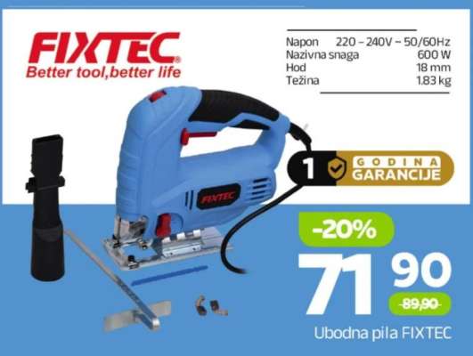 Ubodna pila FIXTEC