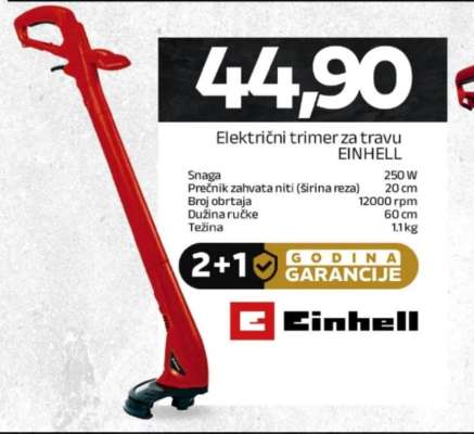 Električni trimer za travu EINHELL