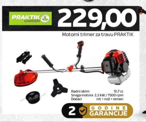 Motomi trimer za travu PRAKTIK