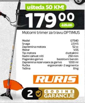 Motorni trimer za travu OPTIMUS