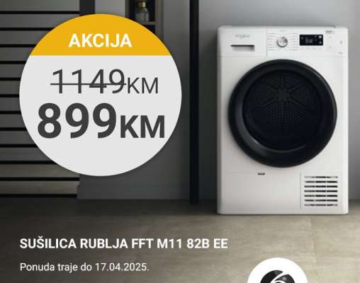 SUŠILICA RUBLJA FFT M11 82B EE