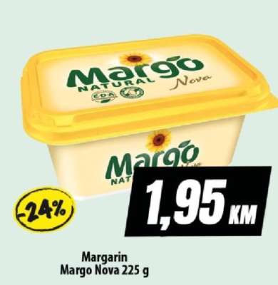 Margarín Margo Nova 225 g