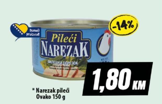 Narezak pileći Ovako 150 g