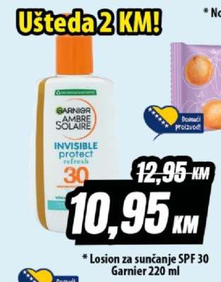 Garnier Ambre Solaire Invisible Protect Refresh 30