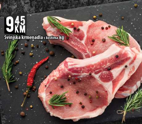 Svinjska krmenadla s kostima kg