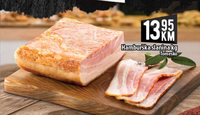 Hamburška slanina kg