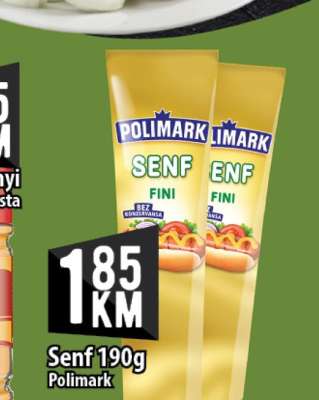 Senf 190g Polimark