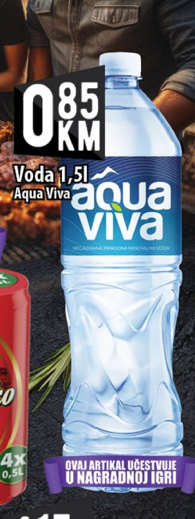Voda 1,5l Aqua Viva