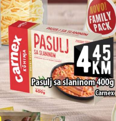 Pasulj sa slaninom 400g