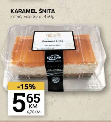 Karamel šnita