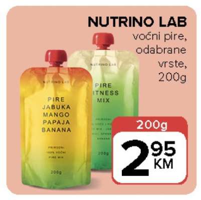 Nutrino Lab voćni pire