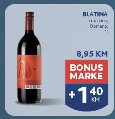 Blatina crno vino, Domano, 1l