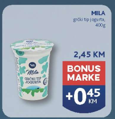 MILA grčki tip jogurta