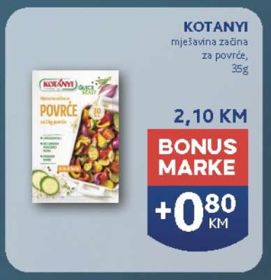 KOTANYI mješavina začina za povrće, 35g