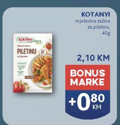 KOTANYI mješavina začina za piletinu, 40g