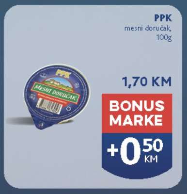 PPK mesni doručak
