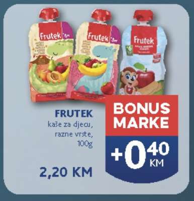 FRUTEK kaše za djecu