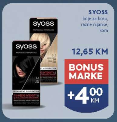 SYOSS boje za kosu