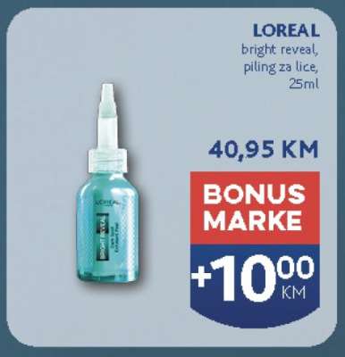 LOREAL bright reveal, piling za lice, 25ml