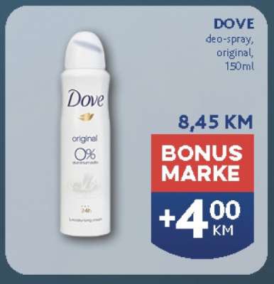 DOVE deo spray