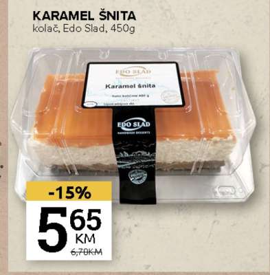 Karamel šnita