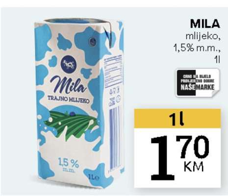 Mila mlijeko
